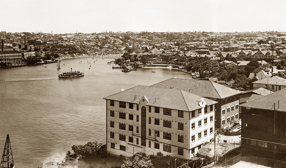 Aerial View From Kurraba Point, Neutral Bay NSW Australia 1930s