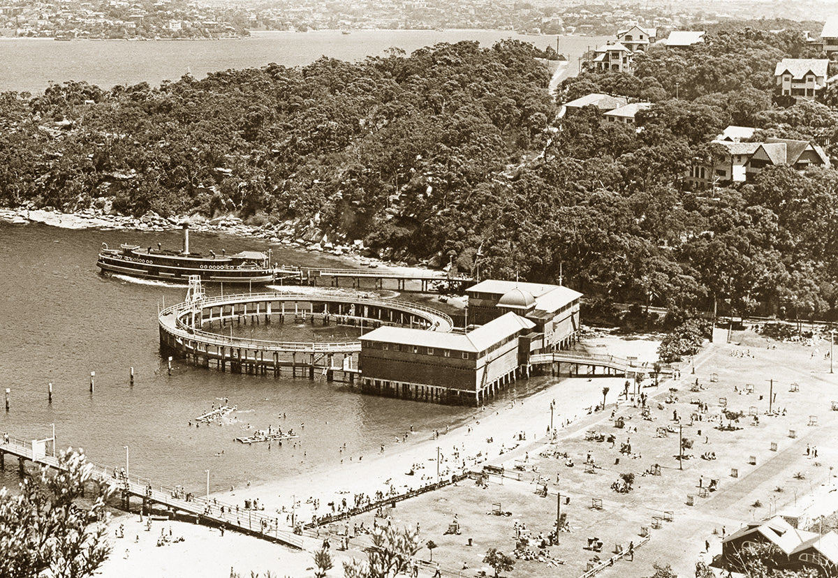 Chowder Bay, Clifton Gardens NSW Australia 1920s