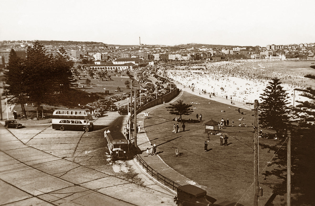 The Beach, Bondi NSW Australia 1930s