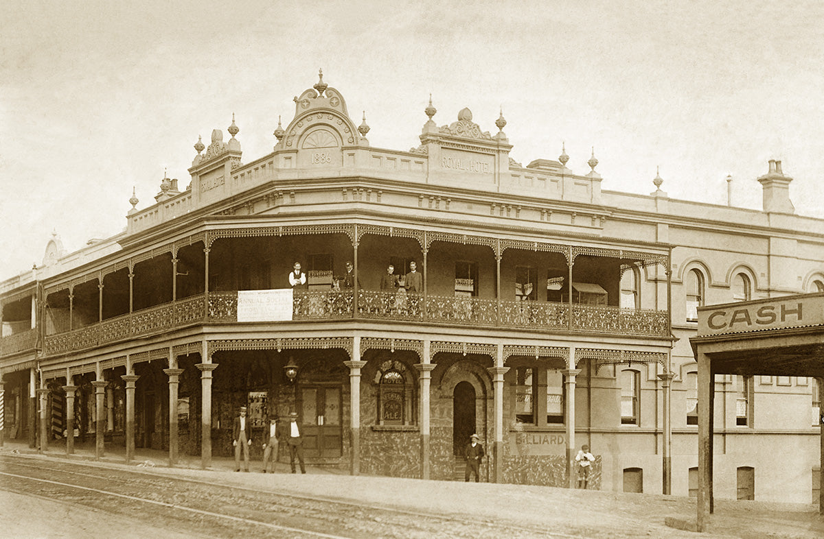 Royal Hotel, Leichhardt NSW Australia 1910