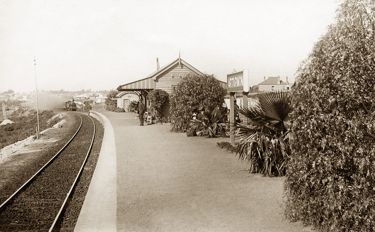 Railway Station, Artarmon NSW Australia c.1907