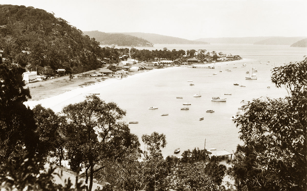Sandy Beach - Pittwater, Palm Beach NSW Australia 1920s