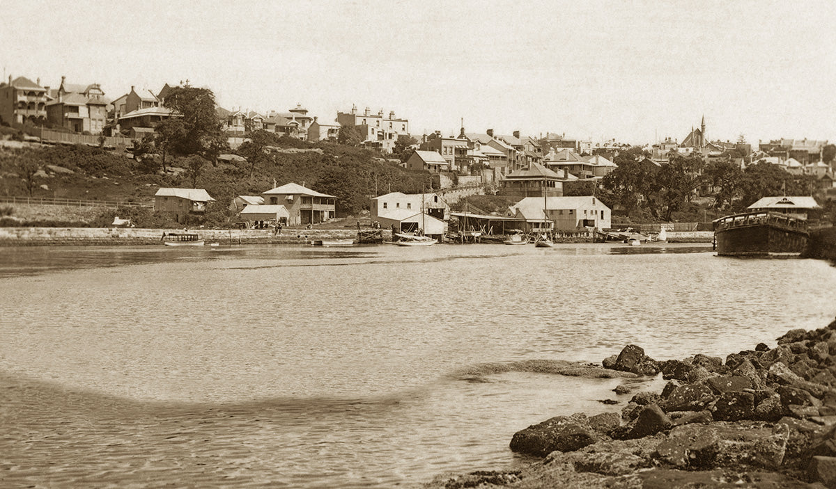 Careening Cove , Neutral Bay NSW Australia c.1907