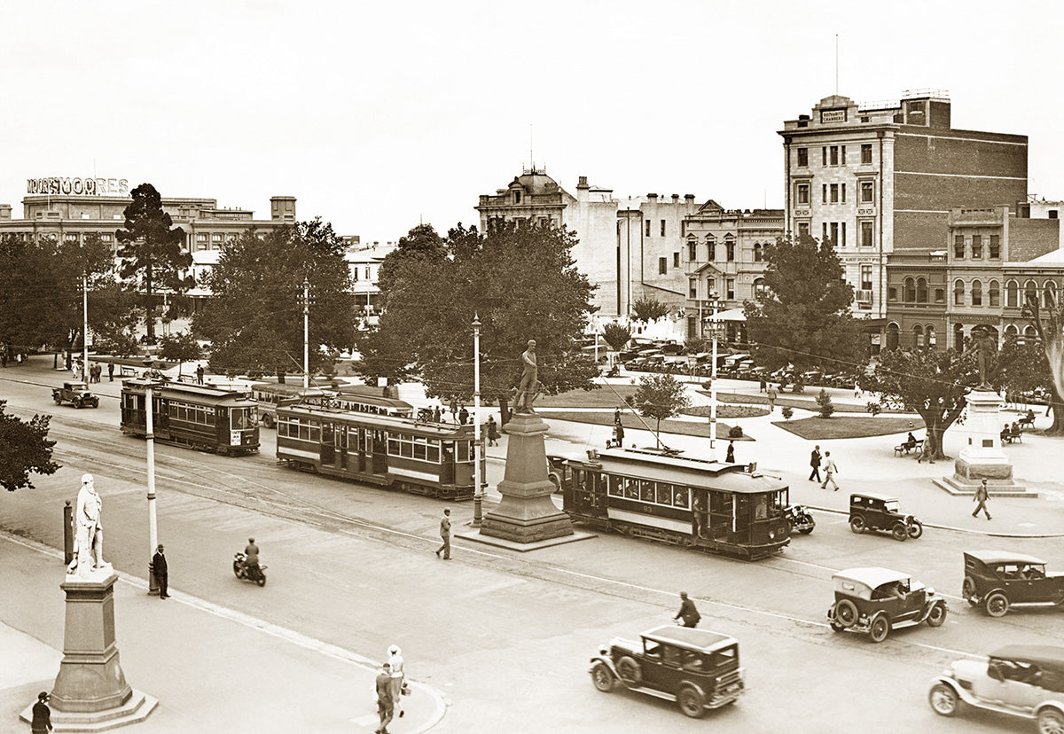 Victoria Square, Adelaide SA Australia 1932