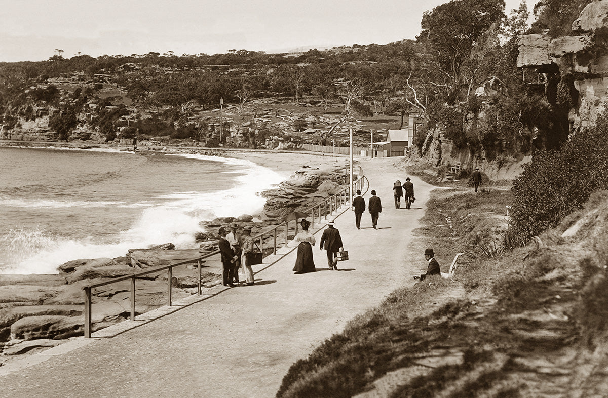 The Promenade - Fairy Bower, Manly NSW Australia c.1905