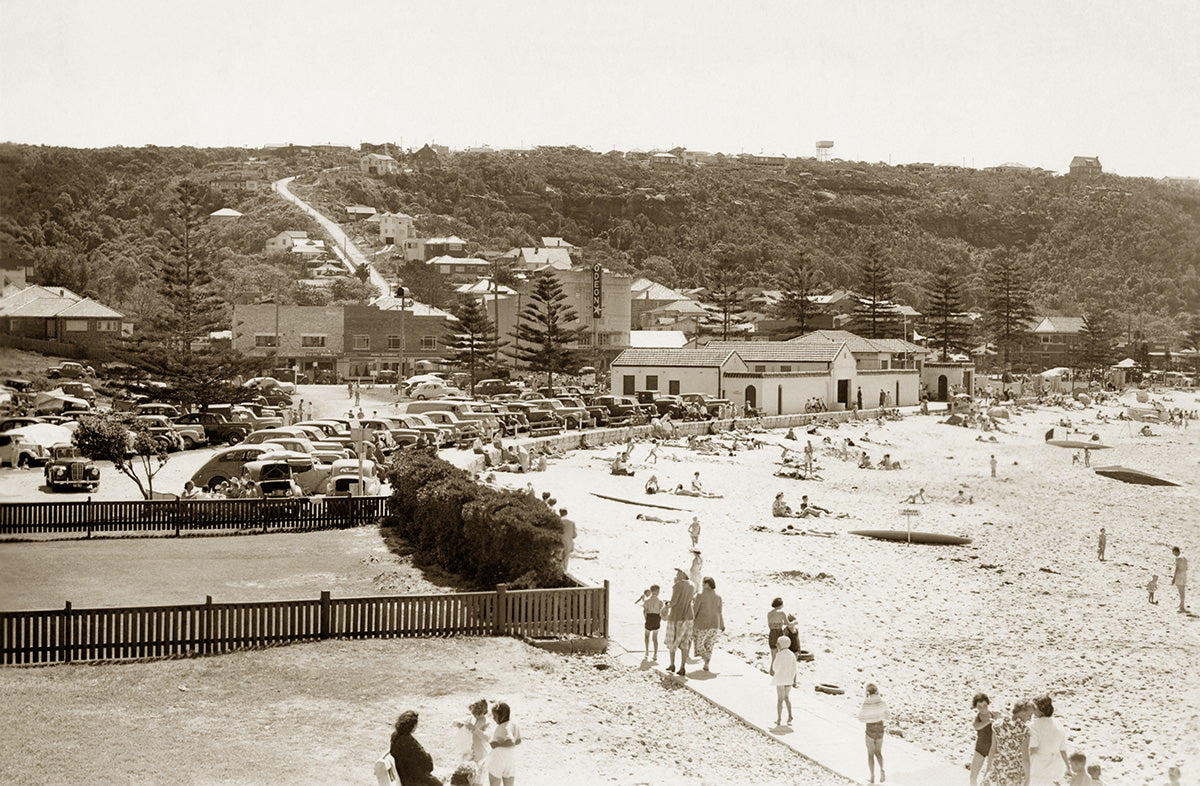 The Beach, Collaroy NSW Australia 1940s
