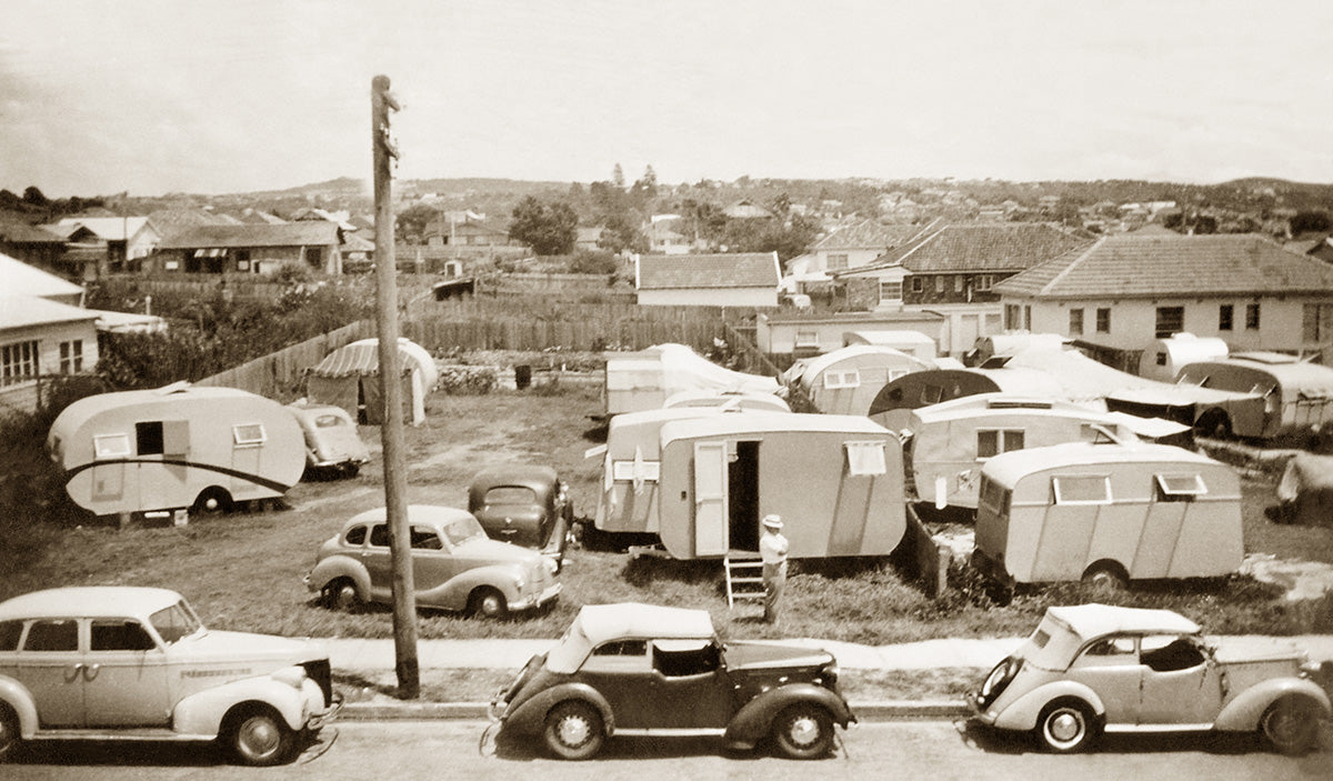 Corner Off The Strand And Dee Why Parade, Dee Why NSW Australia c.1950