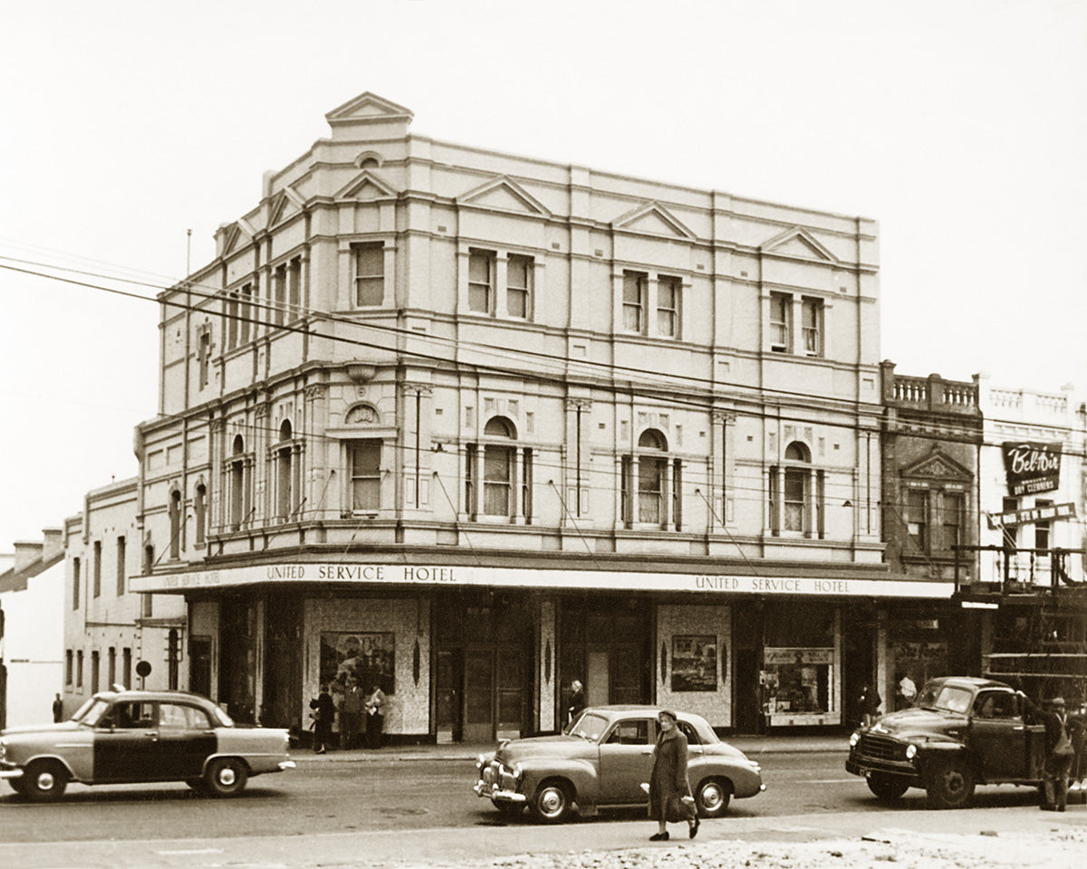 Paddo Inn Formerly Known As United Service Hotel, Paddington NSW Australia 1950s
