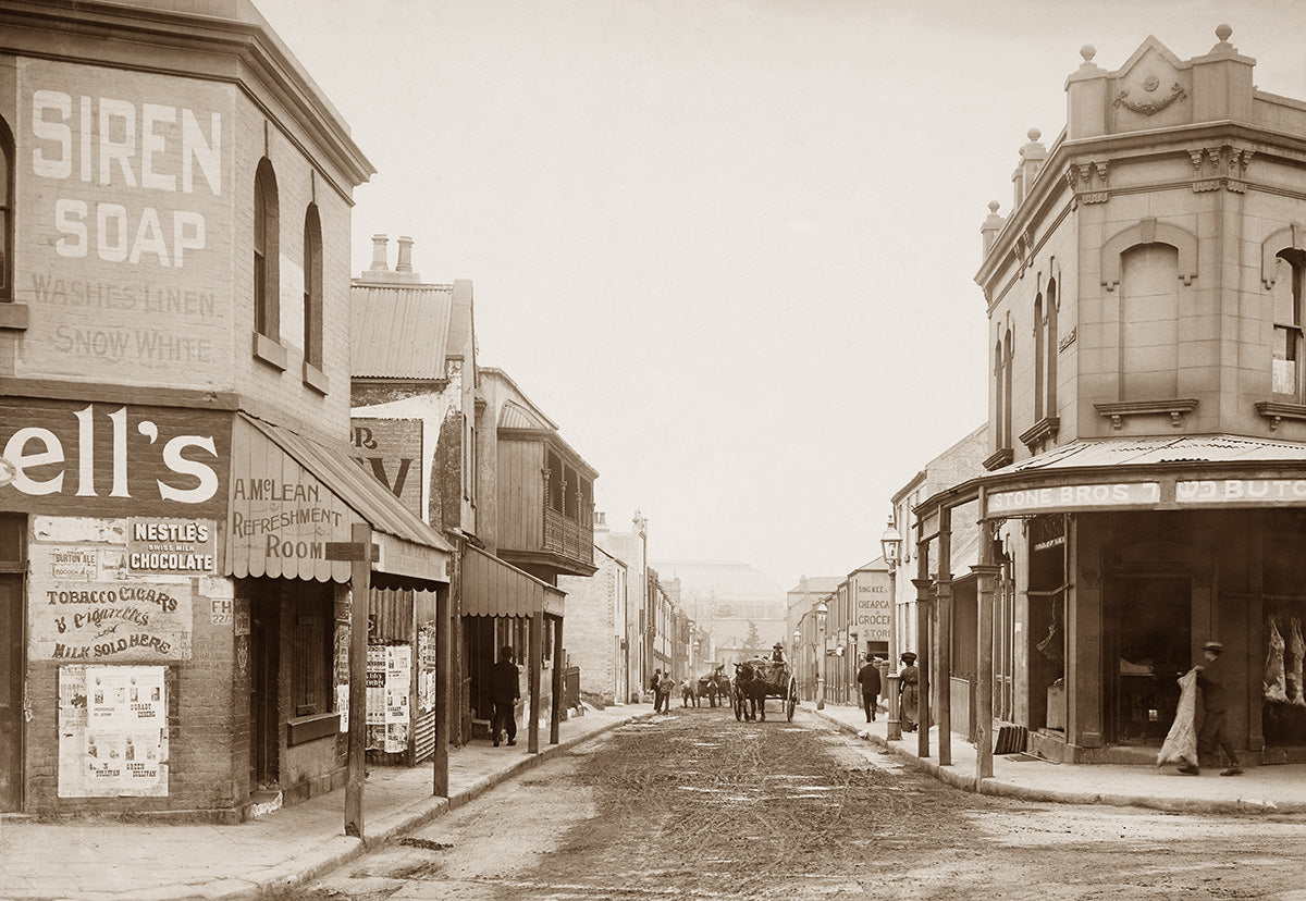 Wexford Street Now Known As Wentworth Avenue - Surry Hills NSW c.1906 