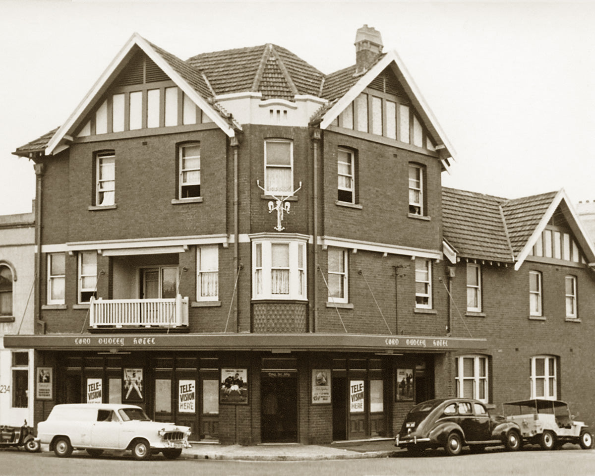 Lord Dudley Hotel, Woollahra NSW Australia 1950s