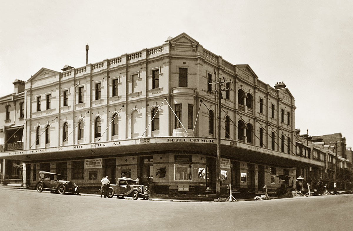 Olympic Hotel, Paddington NSW Australia 1940s