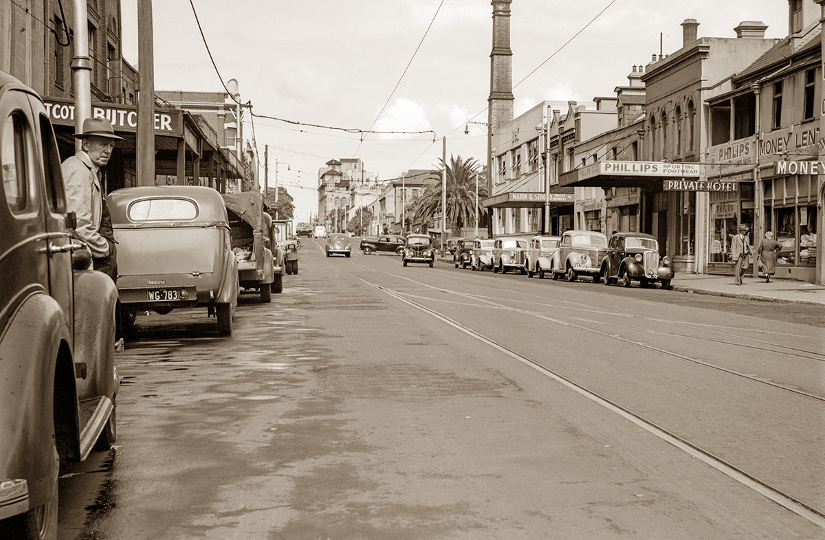 Crown Street . Surry Hills NSW Australia 1930s