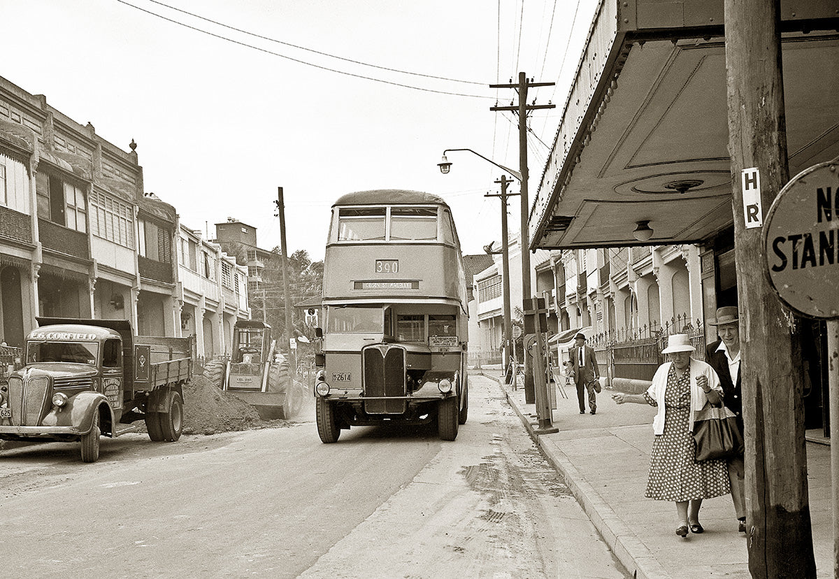 Glenmore Road - Five Ways, Paddington NSW Australia 1963