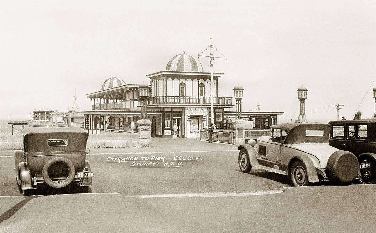 Entrance To The Pier, Coogee NSW Australia 1928