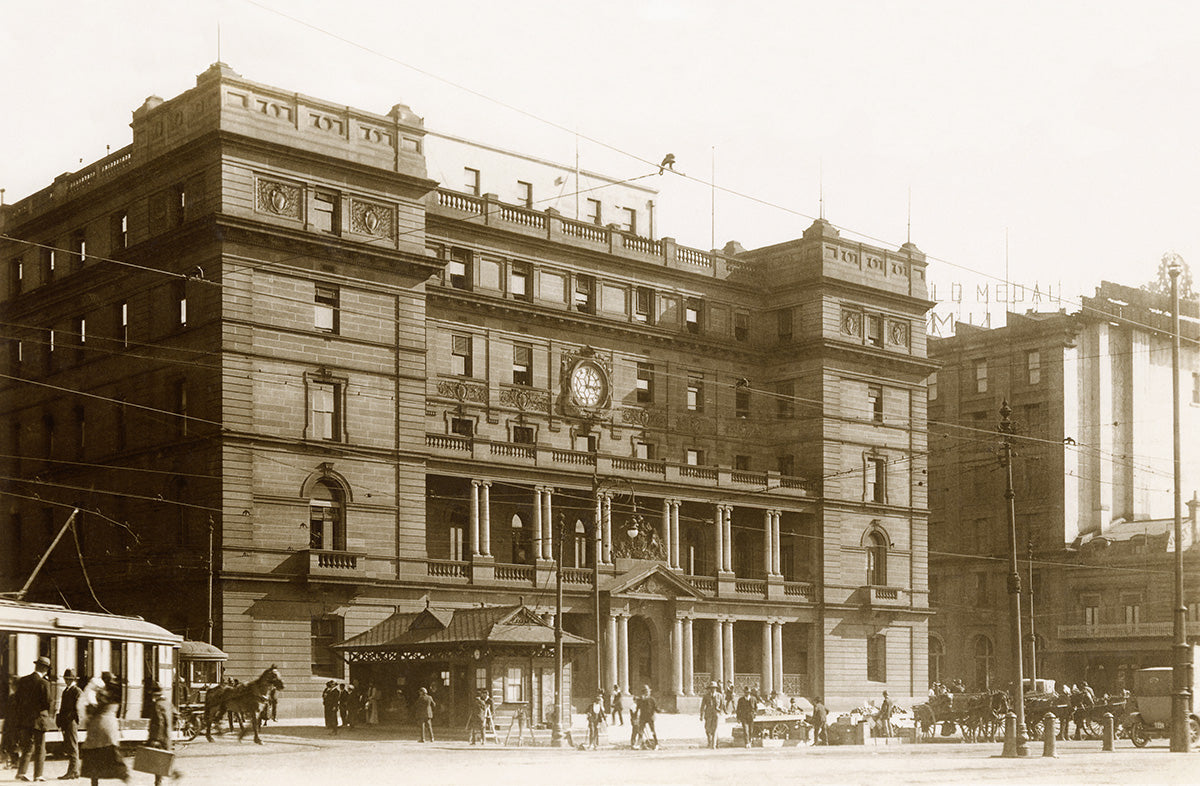 Customs House - Circular Quay, Sydney NSW Australia 1900s