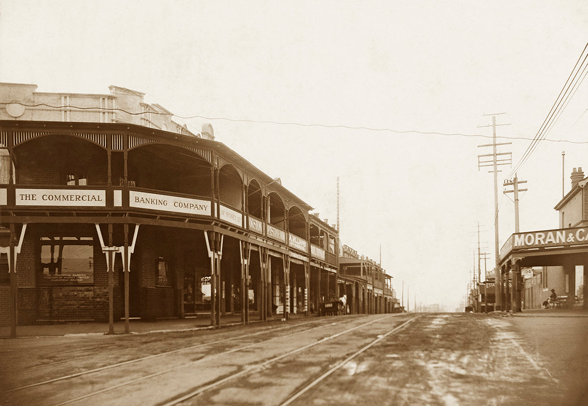Corner Of Dalhousie Street And Ramsay Street, Haberfield NSW Australia 1920s