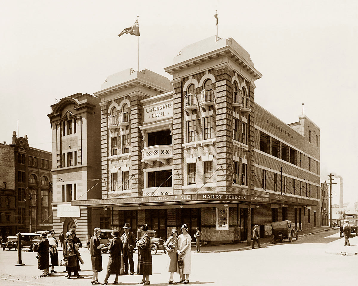 The Lansdown Hotel, Chippendale NSW Australia 1926