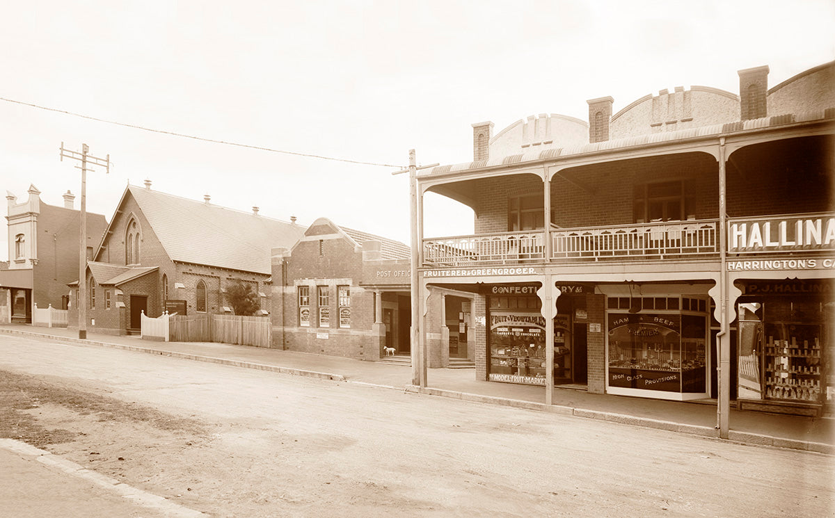 The Post office In Dalhousie Street, Haberfield NSW Australia 1910s