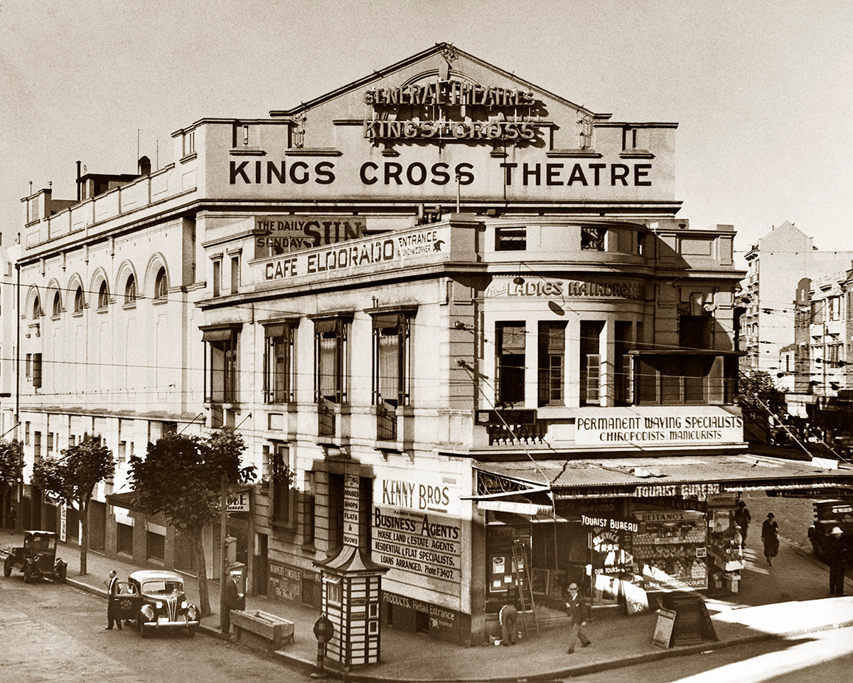 Kings Cross Theatre, Kings Cross NSW Australia 1939