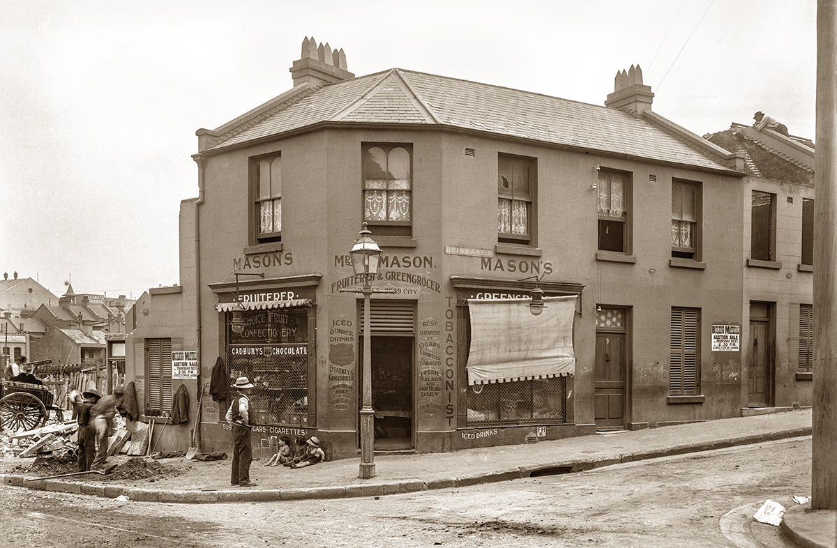 Brisbane And Goulburn Street - Surry Hills NSW Australia c.1912