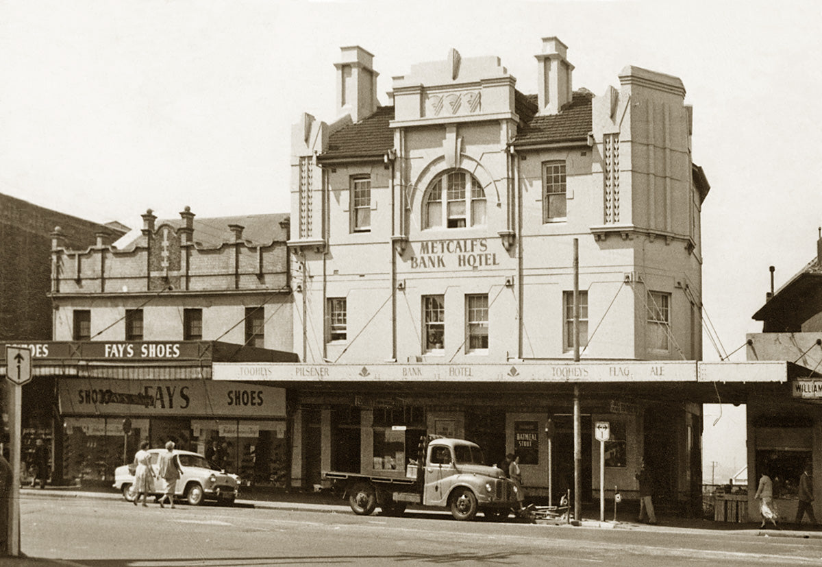 The Bank Hotel , Newtown NSW Australia 1950s