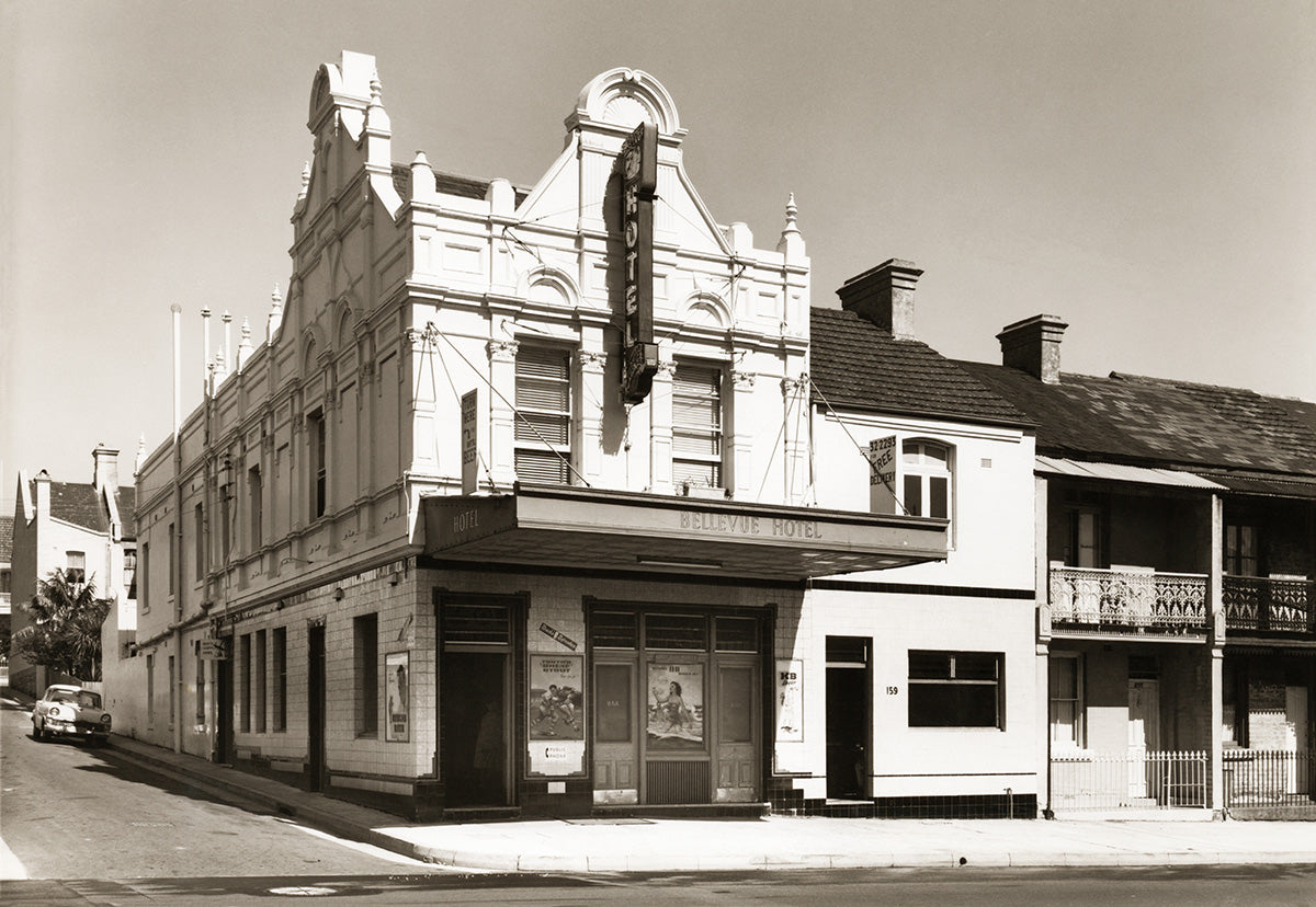 Bellevue Hotel, Paddington NSW Australia 1968
