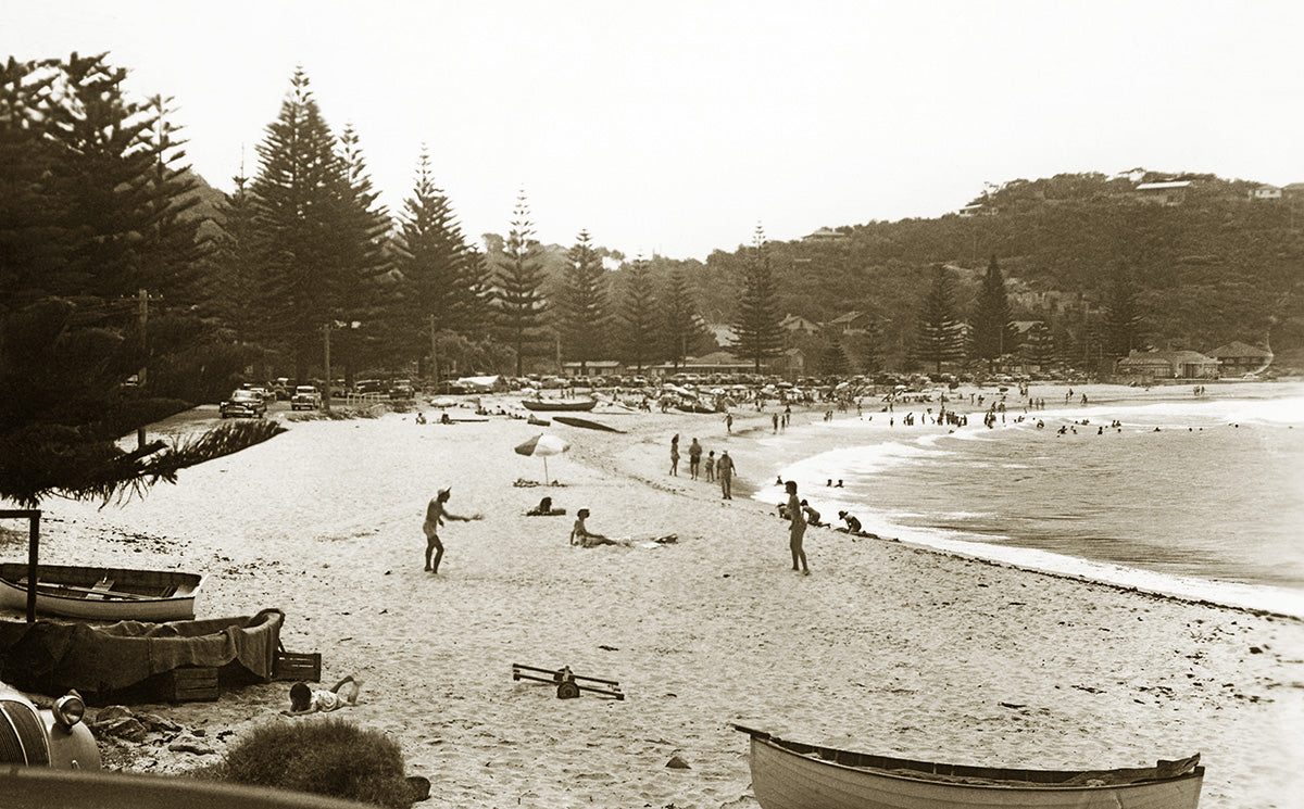 The Beach, Palm Beach NSW Australia 1940s
