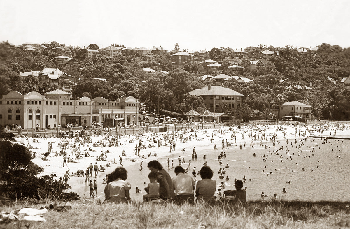 Edwards Beach, Balmoral NSW Australia c.1949