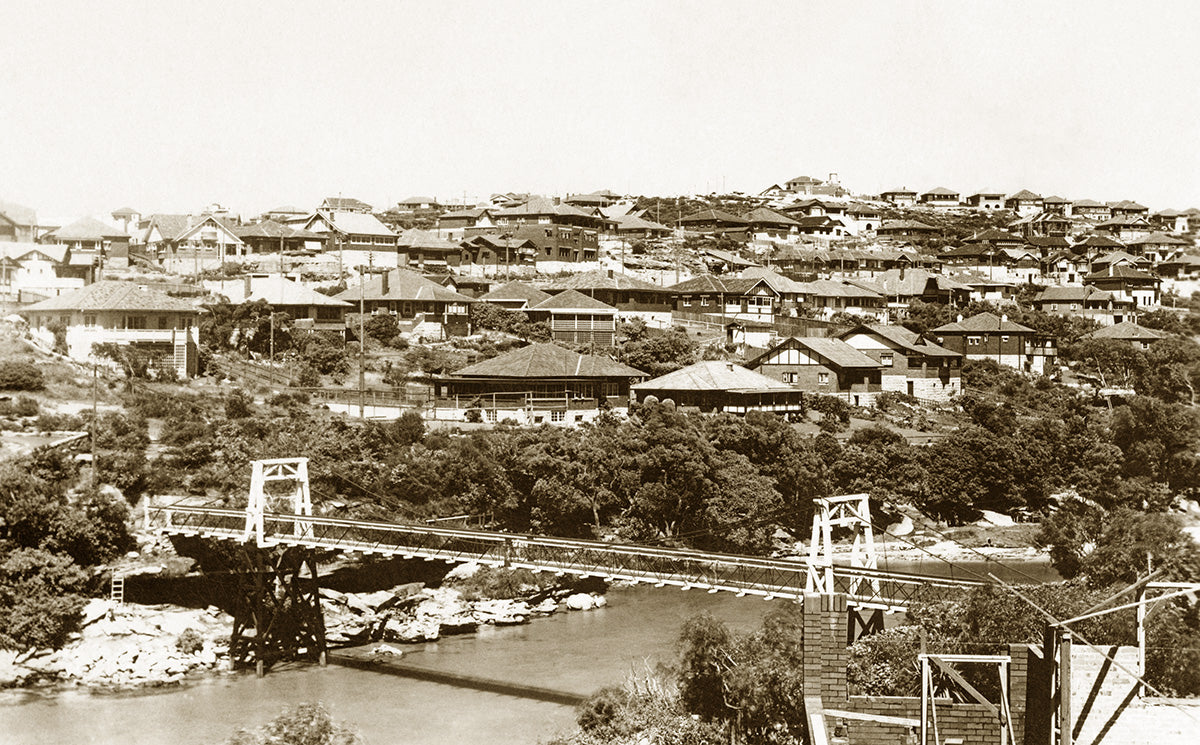 Parsley Bay And Bridge, Vaucluse NSW Australia 1930s