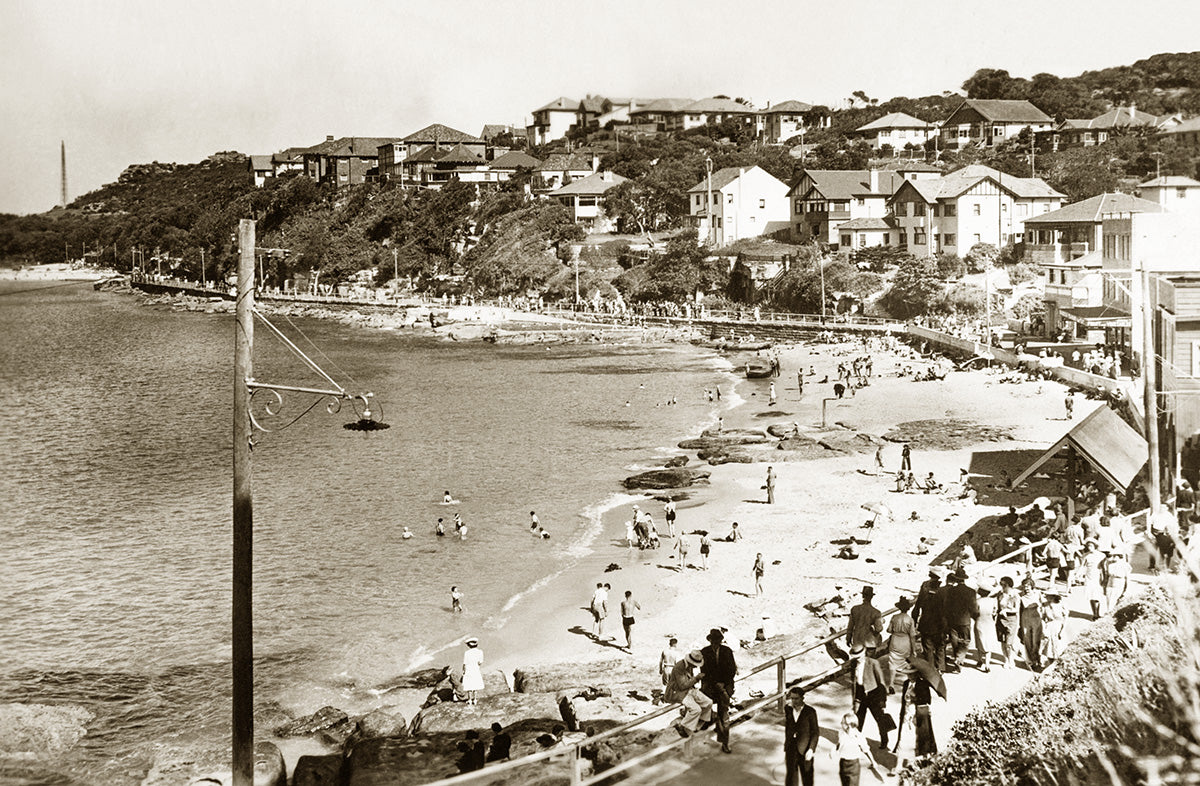 Fairy Bower, Manly NSW Australia 1950s