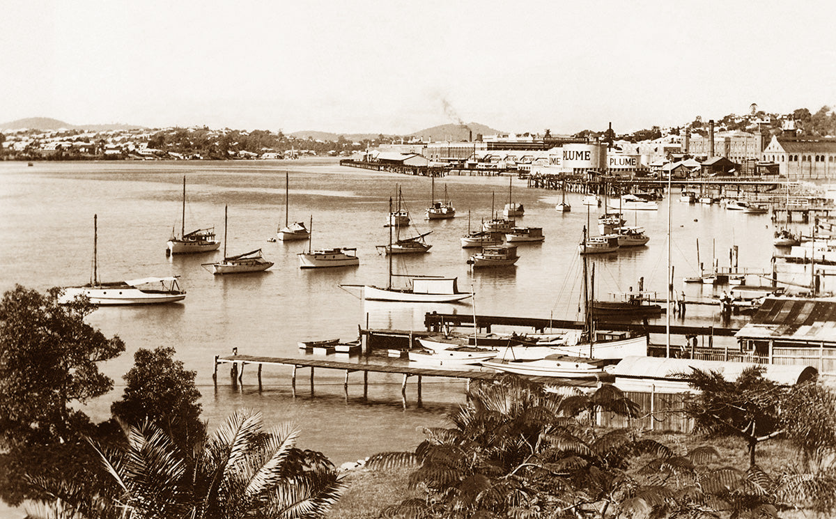 From Newstead Park, Brisbane QLD Australia c.1931