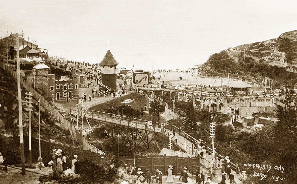 Wonderland City, Tamarama NSW Australia c.1907