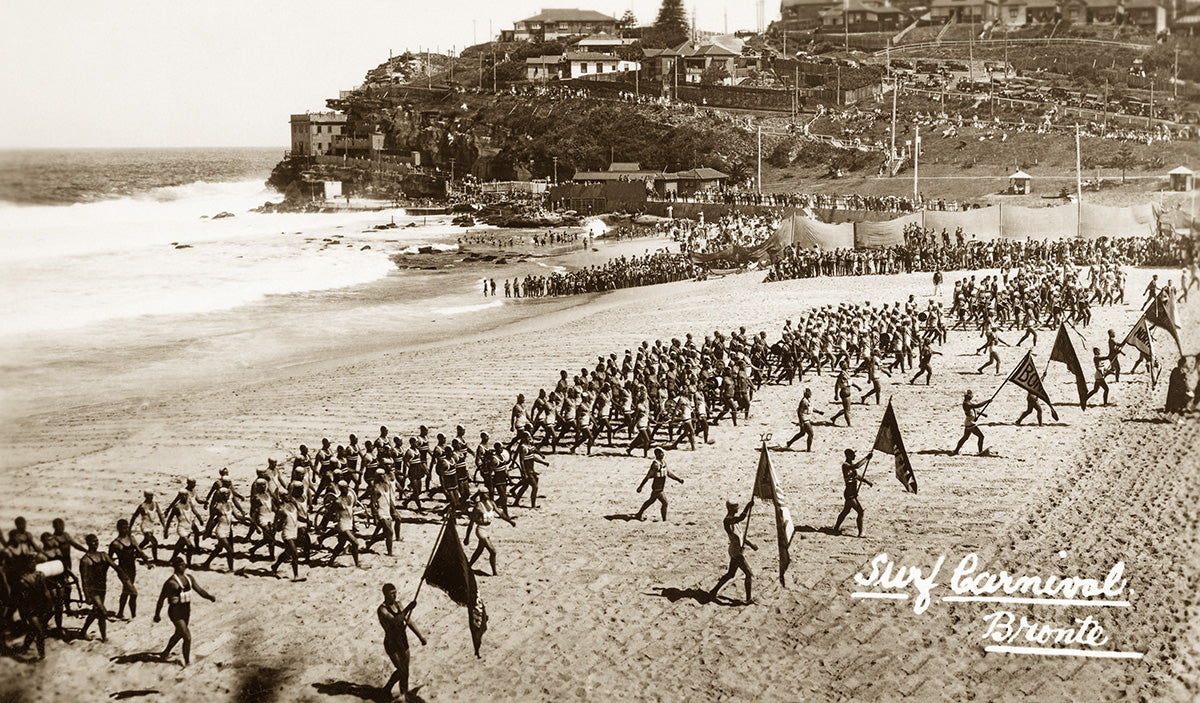 Beach Surf Carnival, Bronte NSW Australia 1950s