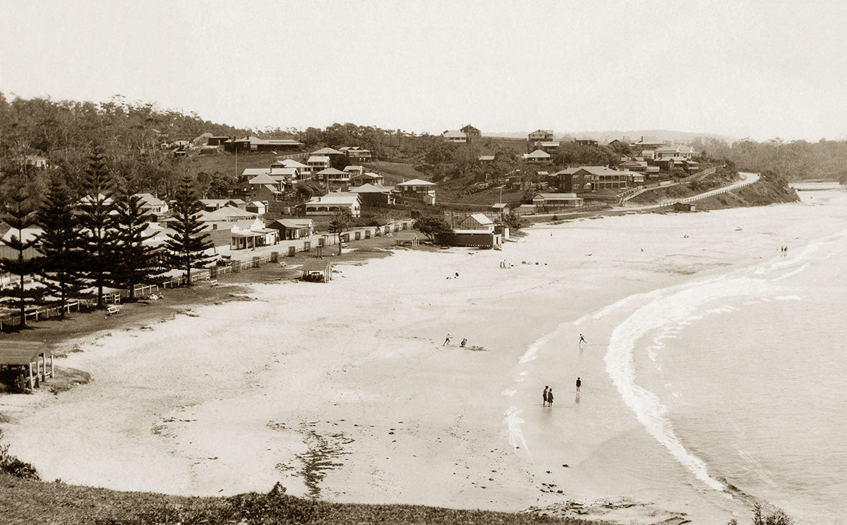 The Beach, Terrigal NSW Australia 1920s