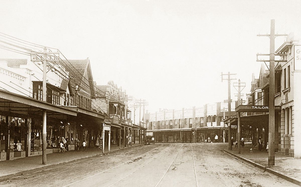 Military Road, Neutral Bay NSW Australia 1920s,