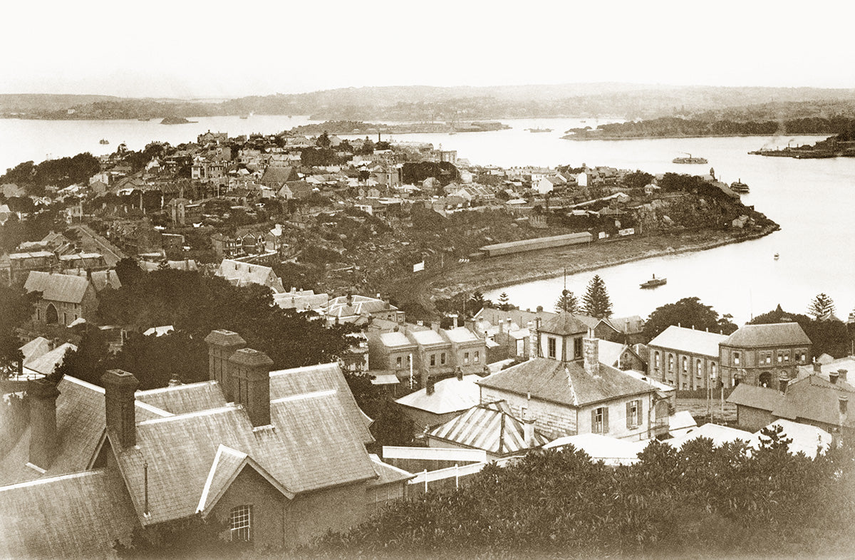 Milson Point And Lavender Bay, North Sydney NSW Australia c.1900