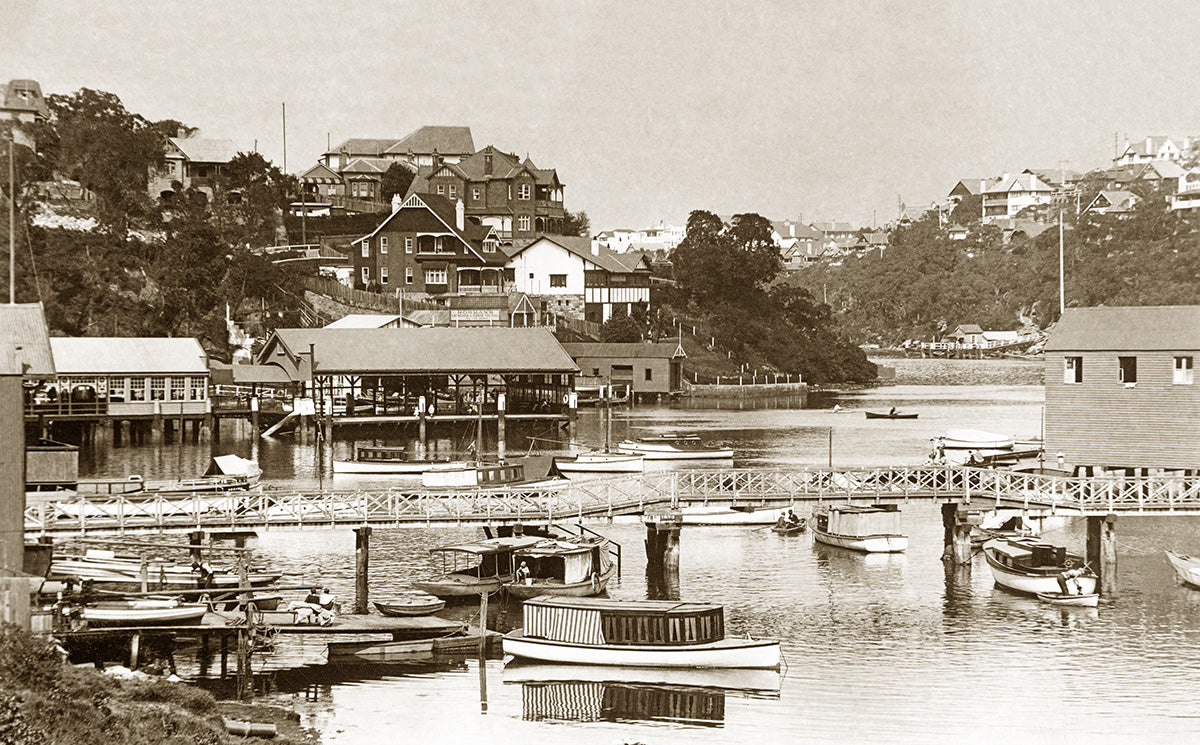 Mosman Bay, Mosman NSW Australia c.1922