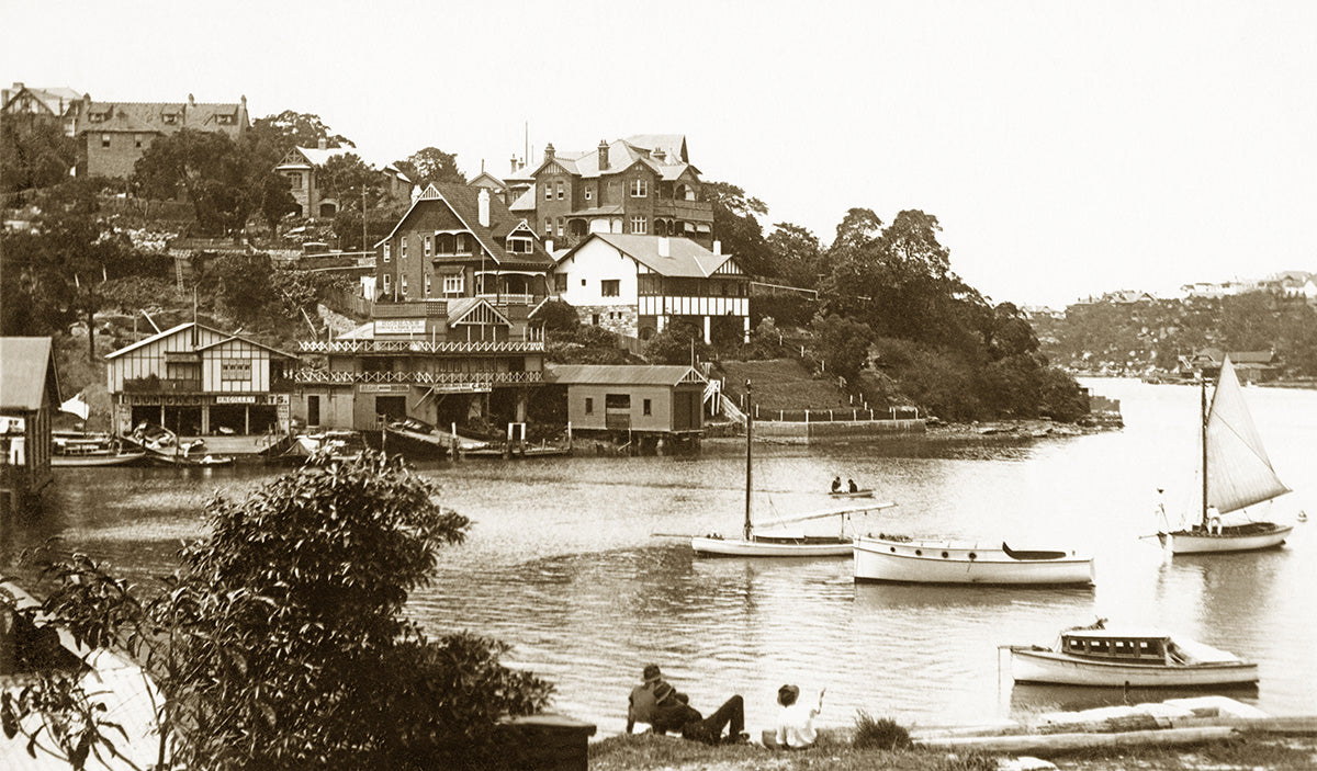 Mosman Bay, Mosman NSW Australia c.1919
