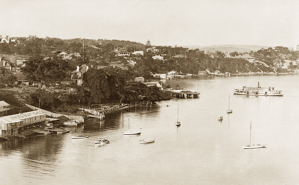 Neutral Bay And Sydney Harbour, Neutral Bay NSW Australia c.1905