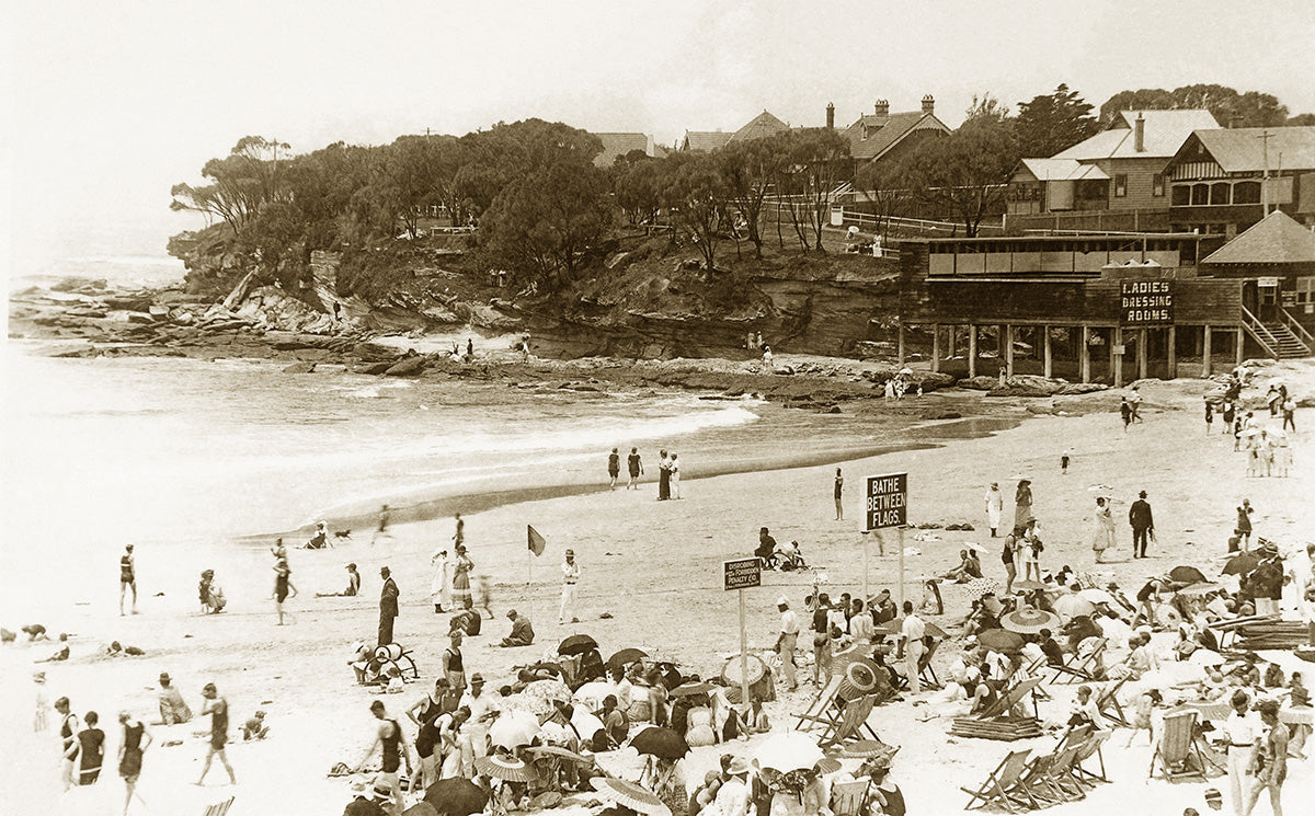 The Beach, Cronulla NSW Australia 1930s