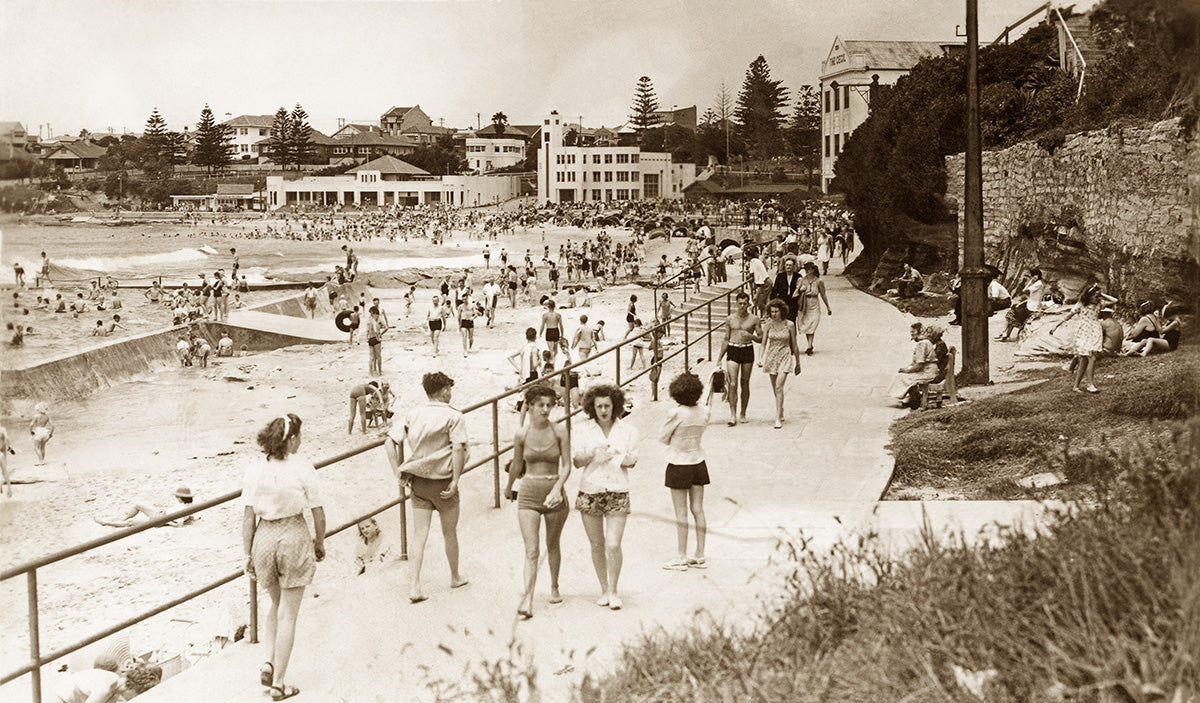 The Beach, Cronulla NSW Australia 1950s